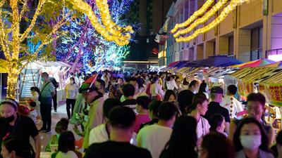 夏日氛圍感拉滿！“煙火氣”里的夜西寧